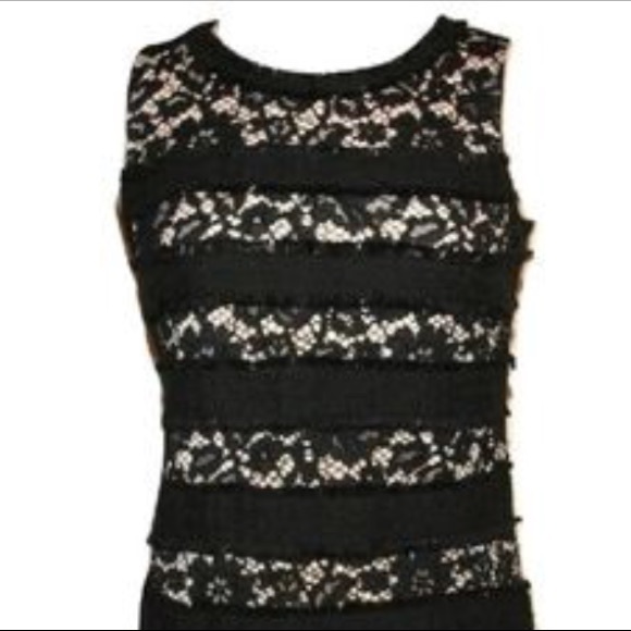 🎉HP🎉NWT J.Crew fringe shell in tweed and lace - Picture 4 of 6